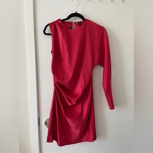 One shoulder dress